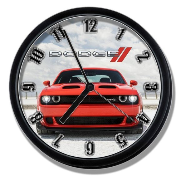 Clock | Wall Decor | Dodge Challenger Srt Hellcat Wall Clock New | Poshmark